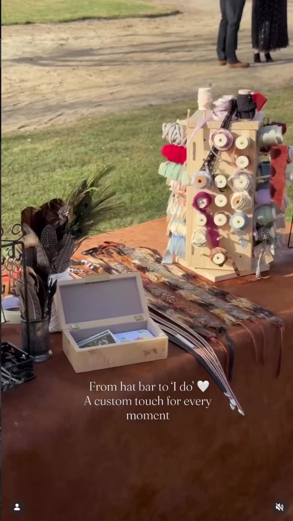 Waters and Hide Hat Co wedding attire